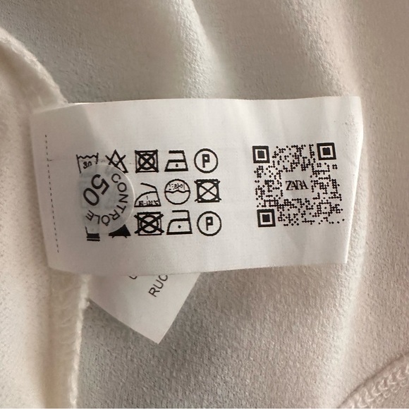 Zara White Calla Lily Floral Women's Tank Camisole Top Medium - Picture 7 of 8